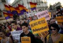 ¡Ni el padre ni el hijo, abajo la monarquía!