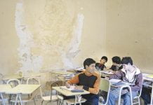 La falsa inclusión de una escuela destruida