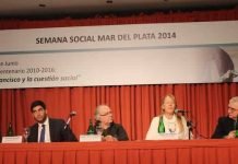 Reunión de la Pastoral Social en Mar del Plata