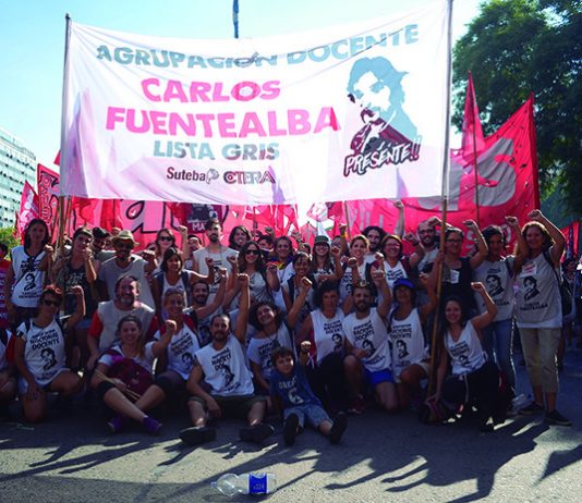 Baradel representa el ajuste salarial del gobierno