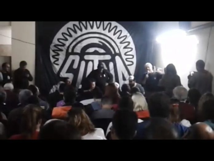 Chino Heberling en el SUTNA