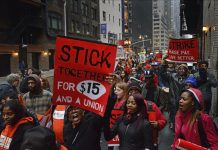 EEUU – Toma impulso el movimiento por los 15 dólares/hora de trabajo