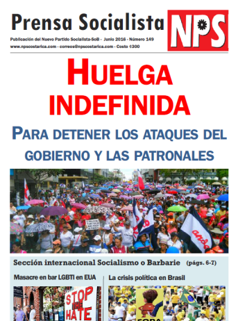 Prensa Socialista Costa Rica n° 149