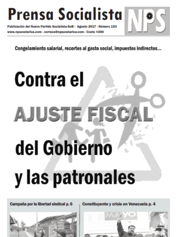 Prensa Socialista Costa Rica n° 153