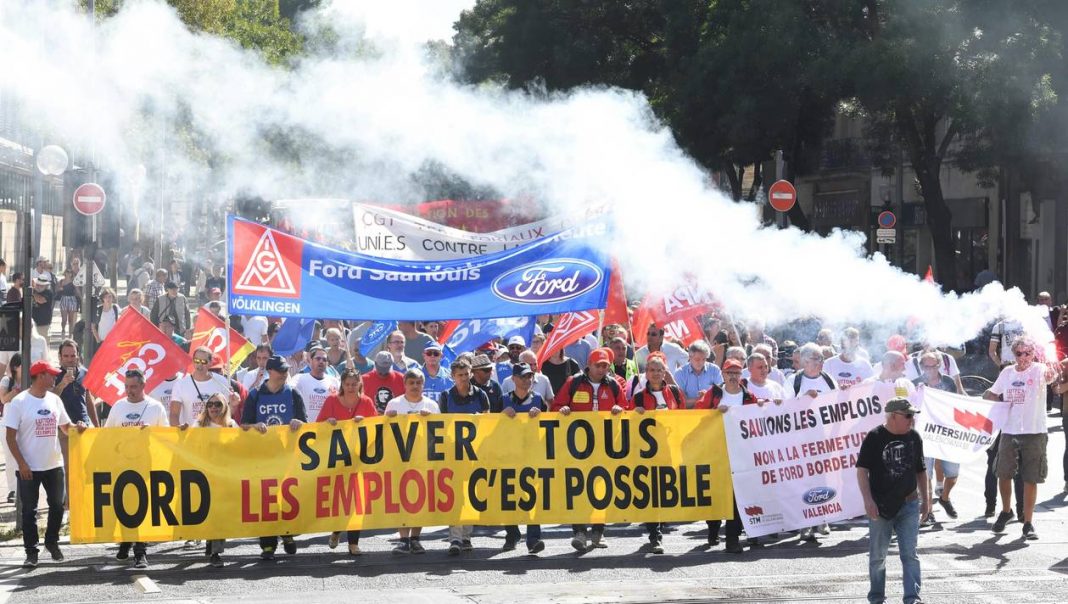 FRANCE-ECONOMY-SOCIAL-FORD-DEMO