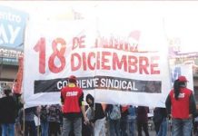 6/10 14 hs. | Segundo Plenario Nacional de la Corriente Sindical 18 de Diciembre