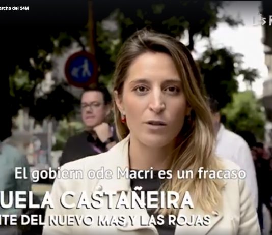 Manuela Castañeira convoca a marchar el 24 de marzo