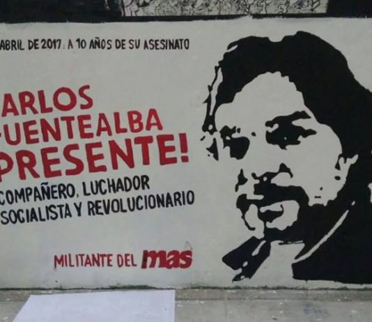 A 16 años del asesinato de Carlos Fuentealba: trabajador, docente, luchador socialista