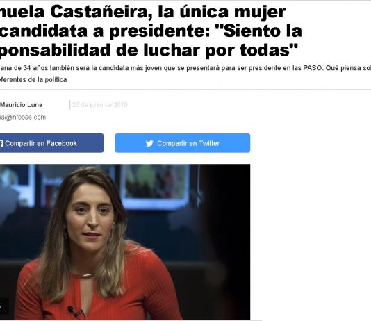 Amplias repercusiones de la presentación de listas del Nuevo MAS y Manuela Castañeira