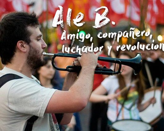 Ale vive en la juventud que lucha por el socialismo