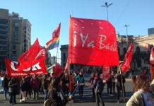 Gran marcha contra la criminalización de la protesta