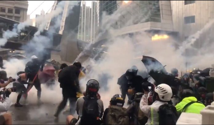 hong Kong policía