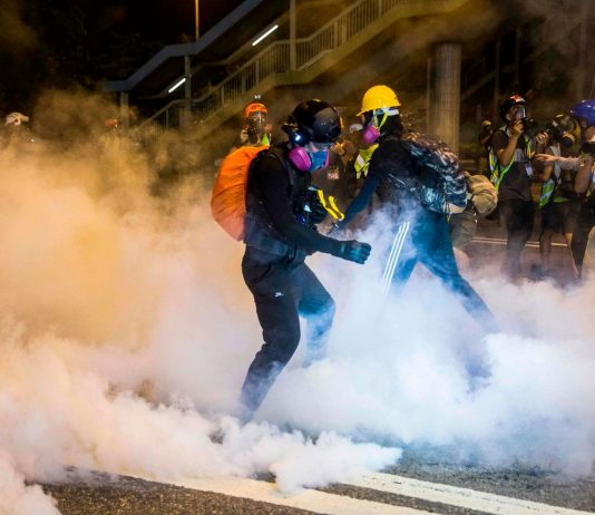 Huelga general en Hong Kong