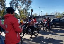 Movilización por Franco Almada, joven repartidor de PedidosYa