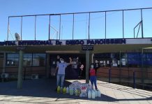 Cuarentena solidaria en el hospital Paroissien
