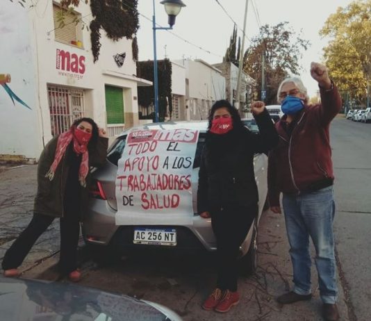Rio Negro: Caravana de los trabajadores de salud