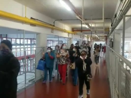 Asamblea y paro de enfermería en el Hospital Garrahan