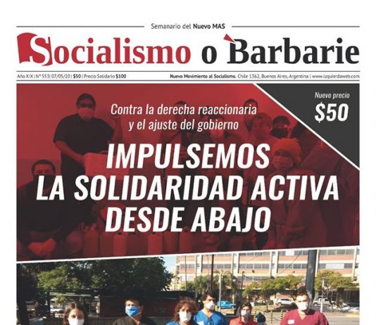 Periódico Socialismo o Barbarie 553