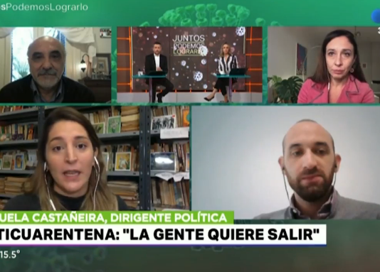 Manuela Castañeira: «Debería haber un salario básico universal de 50 mil pesos»