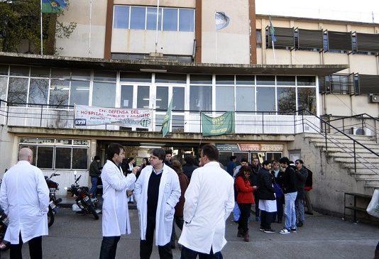 Triunfo de los trabajadores de Higiene del Hospital San Martín