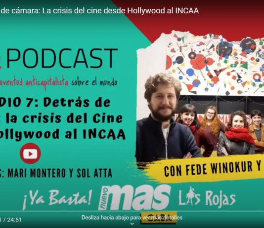 Izq Podcast episodio 7 – Detrás de Cámara: La crisis del cine, desde Hollywood al INCAA