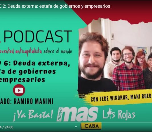 Izquierda Podcast Episodio 6: Deuda externa, estafa de gobiernos y empresarios