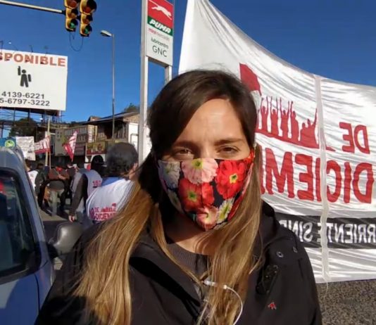 Manuela Castañeira: «Están mandando a los trabajadores a contagiarse sin importar que pasa con sus familias»