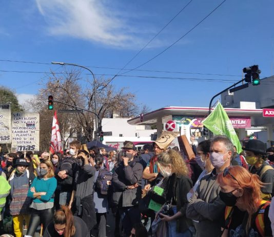 Movilización contra el acuerdo porcino con China