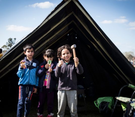Manuela Castañeira apoyó a las familias sin techo y repudió la orden de desalojo