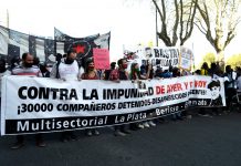 La Plata: Imponente marcha por justicia por Jorge Julio López y Facundo Castro