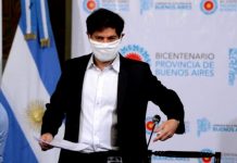 Kicillof anuncia una nueva flexibilización del aislamiento social