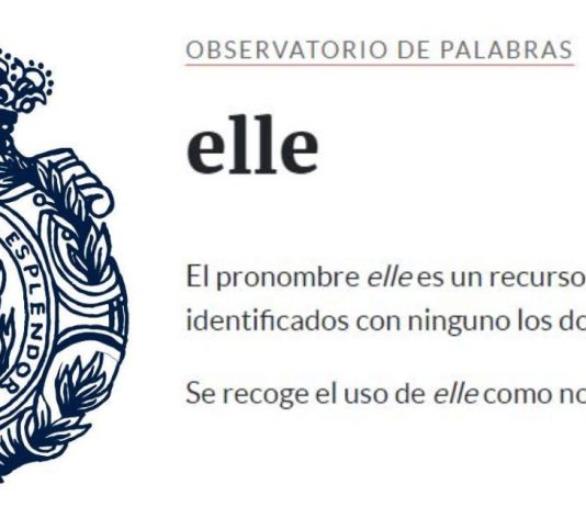¿La RAE aceptó el pronombre ‘elle’?