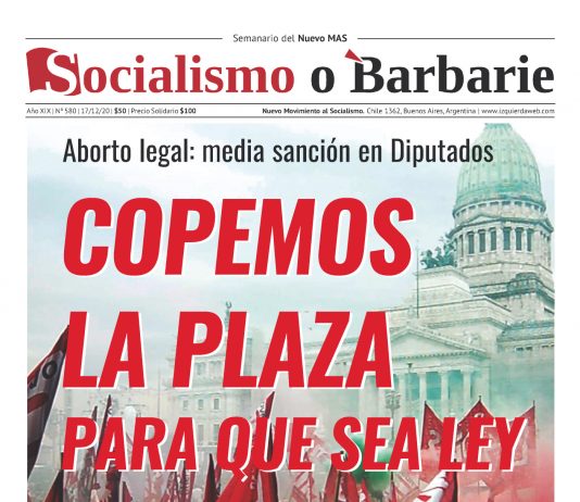 Socialismo o Barbarie 580