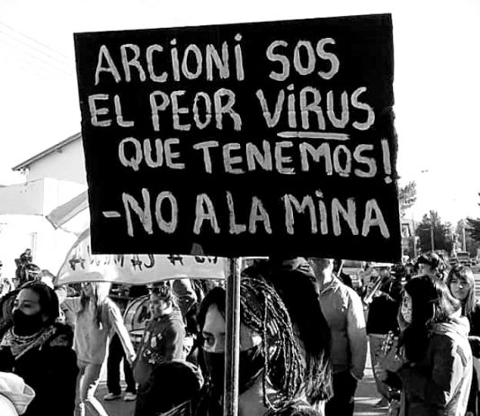 Por presión de la movilización, Arcioni suspendió la sesión extraordinaria para avanzar con la megaminería contaminante