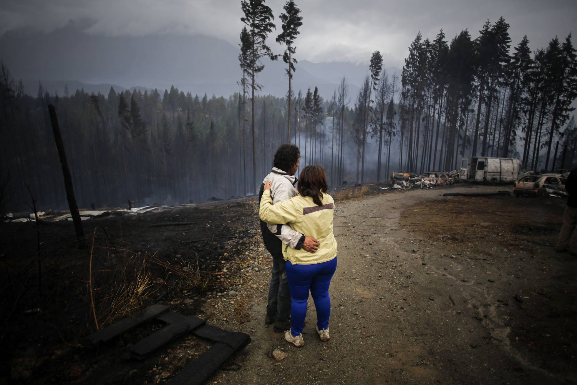 Incendios en la Patagonia