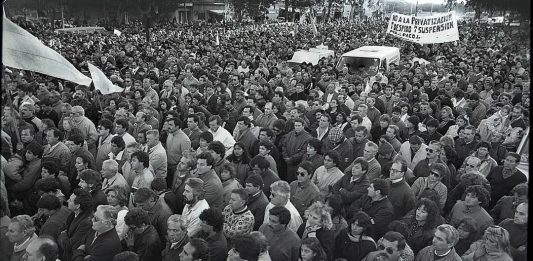 Los obreros de SOMISA