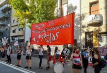 Concentración por la aparición con vida de Tehuel