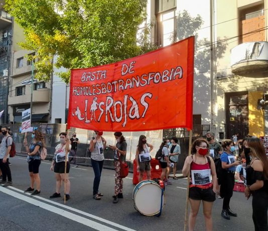 Concentración por la aparición con vida de Tehuel