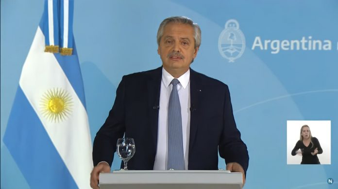 Conferencia Alberto Fernández