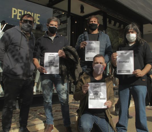 La Plata: Fuerte paro de periodistas con caravana al Diario El Día