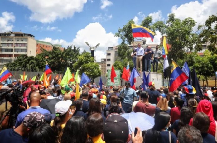 Guaidó Venezuela Chacaíto