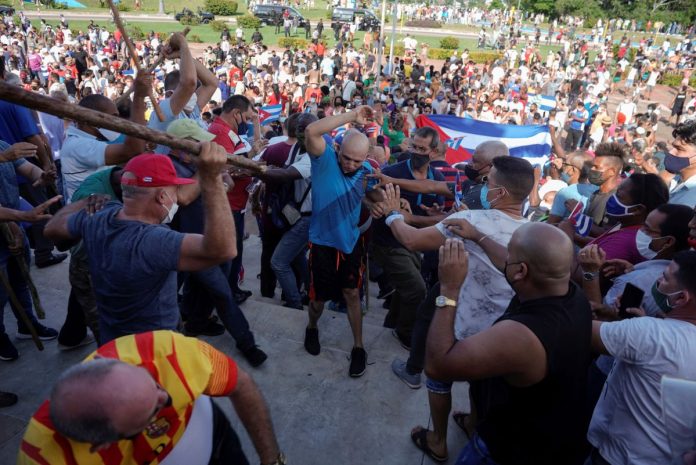 Protestas en Cuba