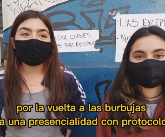 El Liceo 9 lucha por presencialidad segura