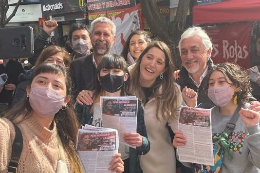 Manuela Castañeira en Quilmes