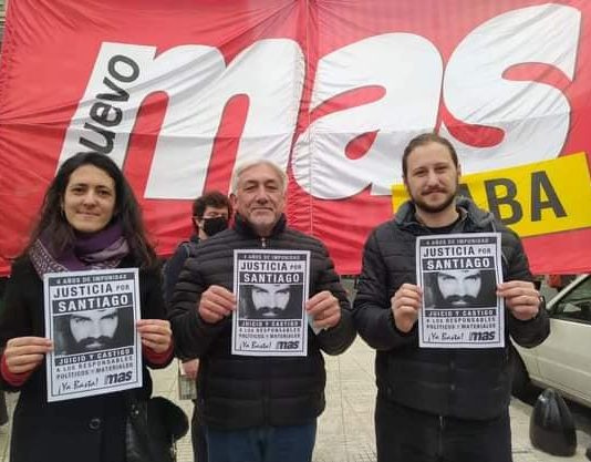 Concentración por justicia por Santiago Maldonado
