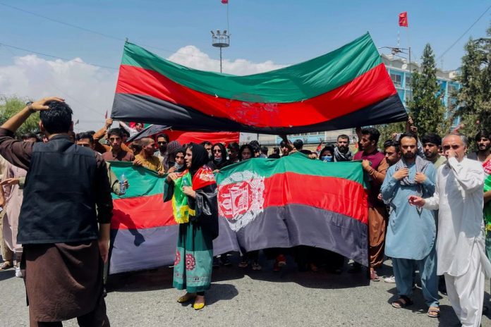 Movilizaciones en Afganistán