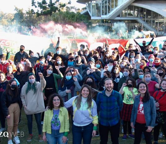 Antidomingo Anticapitalista: acto de campaña del Nuevo MAS con Manuela Castañeira