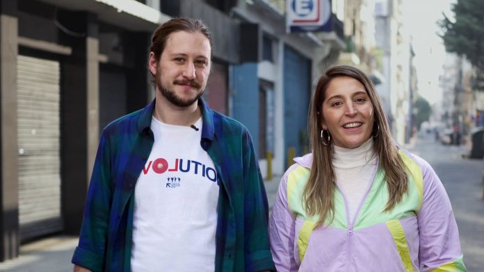 Federico Winokur Manuela Castañeira izquierda CABA