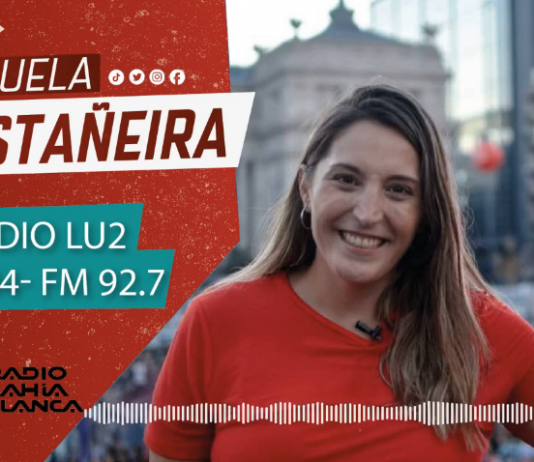 Manuela Castañeira en Lu2 Bahía Blanca planteando una salida anticapitalista