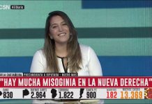 Manuela Castañeira en C5N por salario mínimo de 100.000$ y ley de pase a planta permanente
